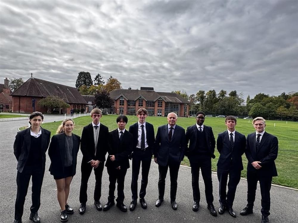 Sir Iain Duncan Smith Visits Chigwell School